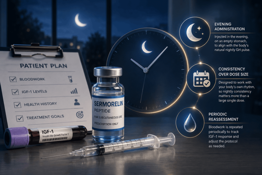 Sermorelin Peptide Dosage