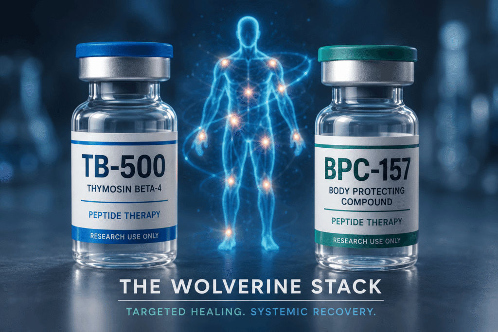 TB-500 + BPC-157 — The Wolverine Stack